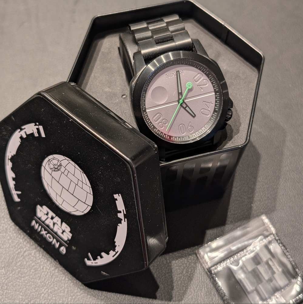Nixon Ranger 45 Star Wars Death Star Black Watch